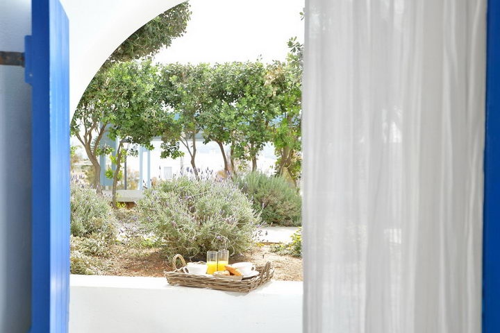 Ημιυπόγειο διαμέρισμα με θέα στον κήπο